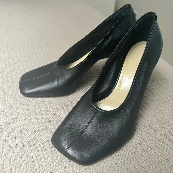 PHOEBE PHILO Leather Pumps - Picture 3 of 5